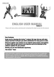 Archos 604 User Manual