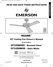 Emerson CF320 Owner Manual