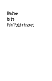 Palm P10802U User Guide