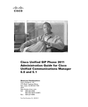 Cisco CP-3911 Administration Guide