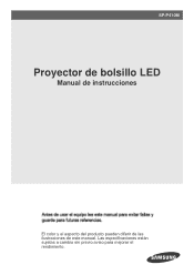 Samsung SP-P410M User Manual (user Manual) (ver.1.0) (Spanish)