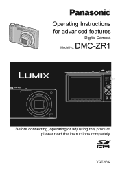 Panasonic DMC ZR1R Digital Still Camera - Advanced Features