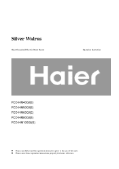 Haier FCD-HM50 User Manual