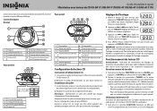 Insignia NS-4111B Quick Setup Guide (French)