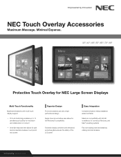 NEC OL-V652 Specification Brochure