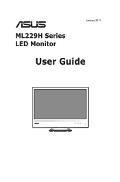 Asus ML229H User Guide