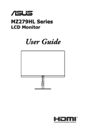 Asus MZ279HL Series User Guide