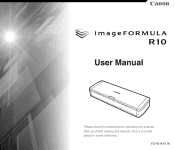 Canon imageFORMULA R10 User Guide