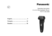 Panasonic ES-LV6N-A Operating Instructions