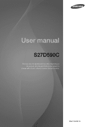 Samsung S27D590CS User Manual