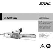 Stihl MSE 220 Product Instruction Manual