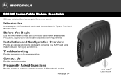 Motorola SB5100 User Guide