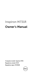 Dell Inspiron M731R Inspiron 17 M731R Owners Manual