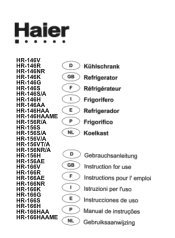 Haier LC166AE User Manual