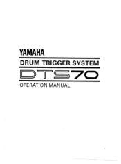Yamaha DTS70 Owner's Manual (image)