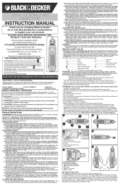 Black & Decker AS6NG Type 1 Manual - AS6NG