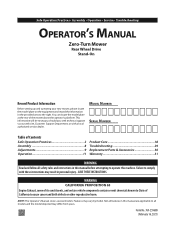 Cub Cadet PRO X 654 EFI Operation Manual