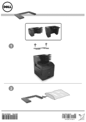 Dell B5460dn Mono Laser Printer Replacing the option top cover_TS_en-us