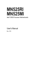 Gigabyte MN525MI Manual