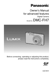 Panasonic DMC-FH7K DMCFH7 User Guide
