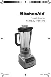 KitchenAid KSB1575PH Owners Manual