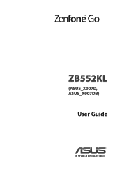 Asus ZenFone Go ZB552KL ZB552KL English Version E-manual