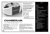 Chamberlain B970 B353 B353C B550 B550C B750 B750C B751C B970 B970C B1381 B1381C B373 Users Guide - Spanish