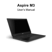 Acer Aspire M3-580 User Manual