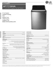LG WT7710HVA Owners Manual - English