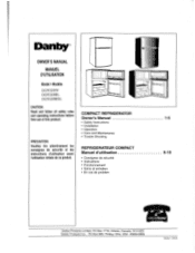 Danby DCR326BSL Product Manual