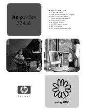HP 742n HP Pavilion Desktop PC - (English) 774.uk Product Datasheet and Product Specifications