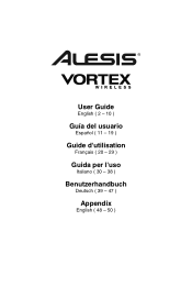 Alesis Vortex Wireless User Guide