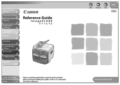 Canon 1827B001AA imageCLASS MF4690 Reference Guide