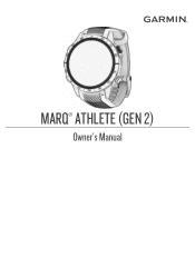 Garmin MARQ Athlete Gen 2 Owners Manual