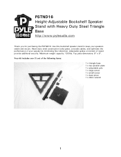 Pyle PSTND16 PSTND16 Manual 1