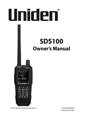 Uniden SDS100 Owner s Manual