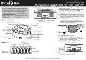 Insignia NS-BBTCD01 Quick Setup Guide (Spanish)