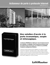 LiftMaster IPACIPDCC IPACIPDCC Sell Sheet - French Manual