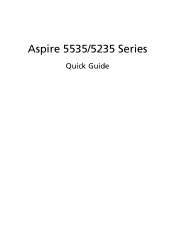 Acer Aspire 5535 Aspire 5235 / 5535 Series User's Guide EN