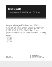 Netgear GC728XP Hardware Installation Guide