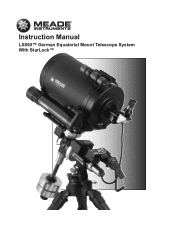 Meade LX850-ACF 10 inch User Manual