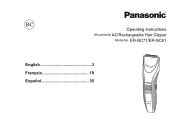 Panasonic ER-GC71 Operating Instructions