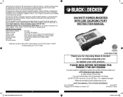 Black & Decker BC15BD Instruction Manual