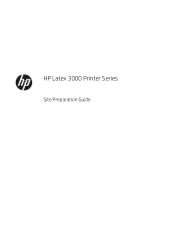 HP Latex 3800 Site Preparation Guide