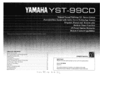 Yamaha YST-99CD YST-99CD OWNERS MANUAL