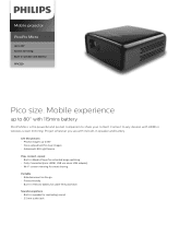 Philips PPX320 Leaflet