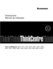 Lenovo ThinkCentre M90p (Portuguese) User guide