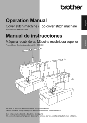 Brother International CV3440 Operation Manual