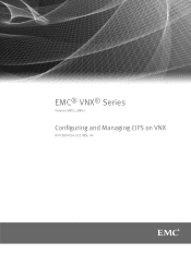 Dell VNX7600 Configuring and Managing CIFS on VNX VNX1-VNX2