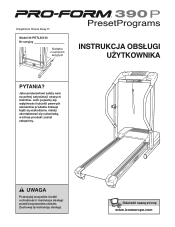 ProForm Cx 18i Treadmill Polish Manual